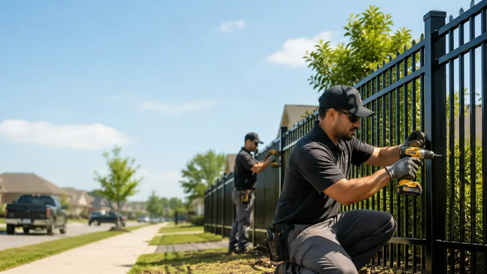Metal Fence Installation in Tecumseh, MI